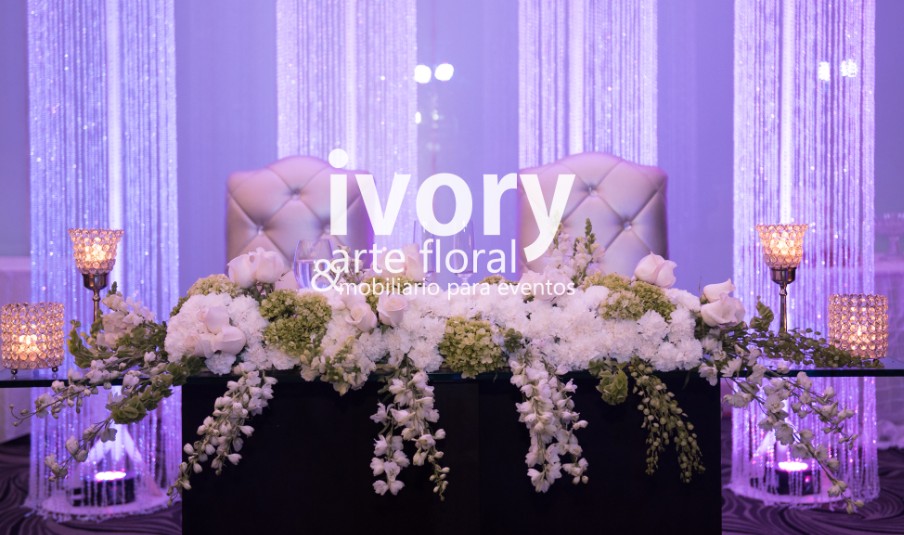 decoracion con flores para eventos en monterrey ivory